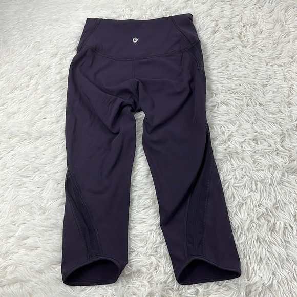 🔥$SALE$🔥 Lululemon Sun Setter Crop (17") Boysenberry - Picture 4 of 5
